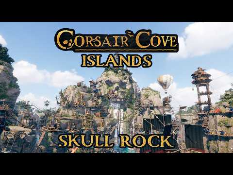 Corsair Cove - Skull Rock Island | Pirate City Builder