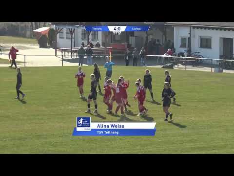 EnBW-Oberliga B-Juniorinnen TSV Tettnang - FV Löchgau 46min 4-0 Alina Weiss TSV Tettnang