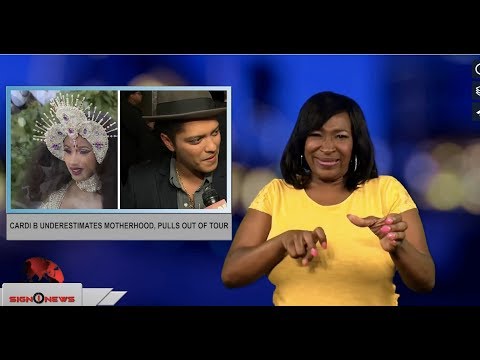 Cardi B underestimates motherhood, pulls out of tour (ASL - 7.28.18)