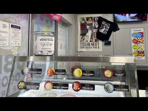 High school ice cream shop owner introduces new Taylor Swift flavors