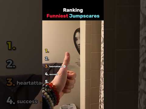 Ranking The Funniest Jumpscare Moments 🤣 #shorts #funny #ranking