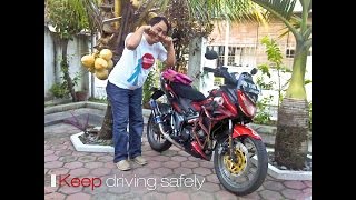 preview picture of video '#2 [SJ4000 // Honda CS1] - Action Video Recording, Riding to My Office'