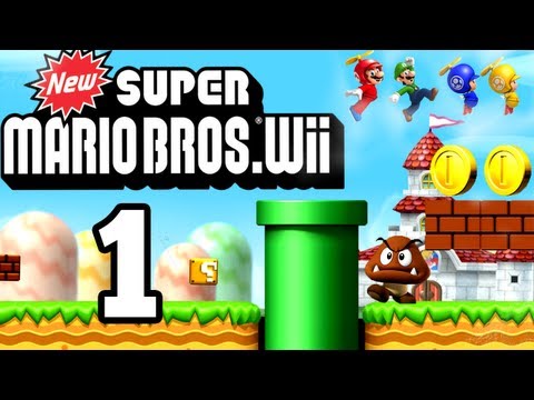 NEW SUPER MARIO BROS. WII 👨🏼‍🔧 #1