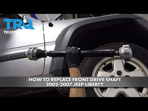 How to Replace Front Drive Shaft 2002-2009 Jeep Liberty