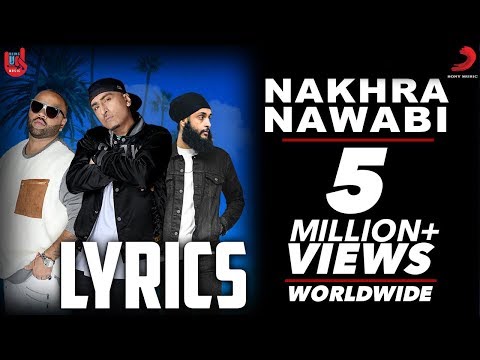 Dr Zeus - Nakhra Nawabi Lyrics | Zora Randhawa | Fateh | Latest Punjabi Songs 2018