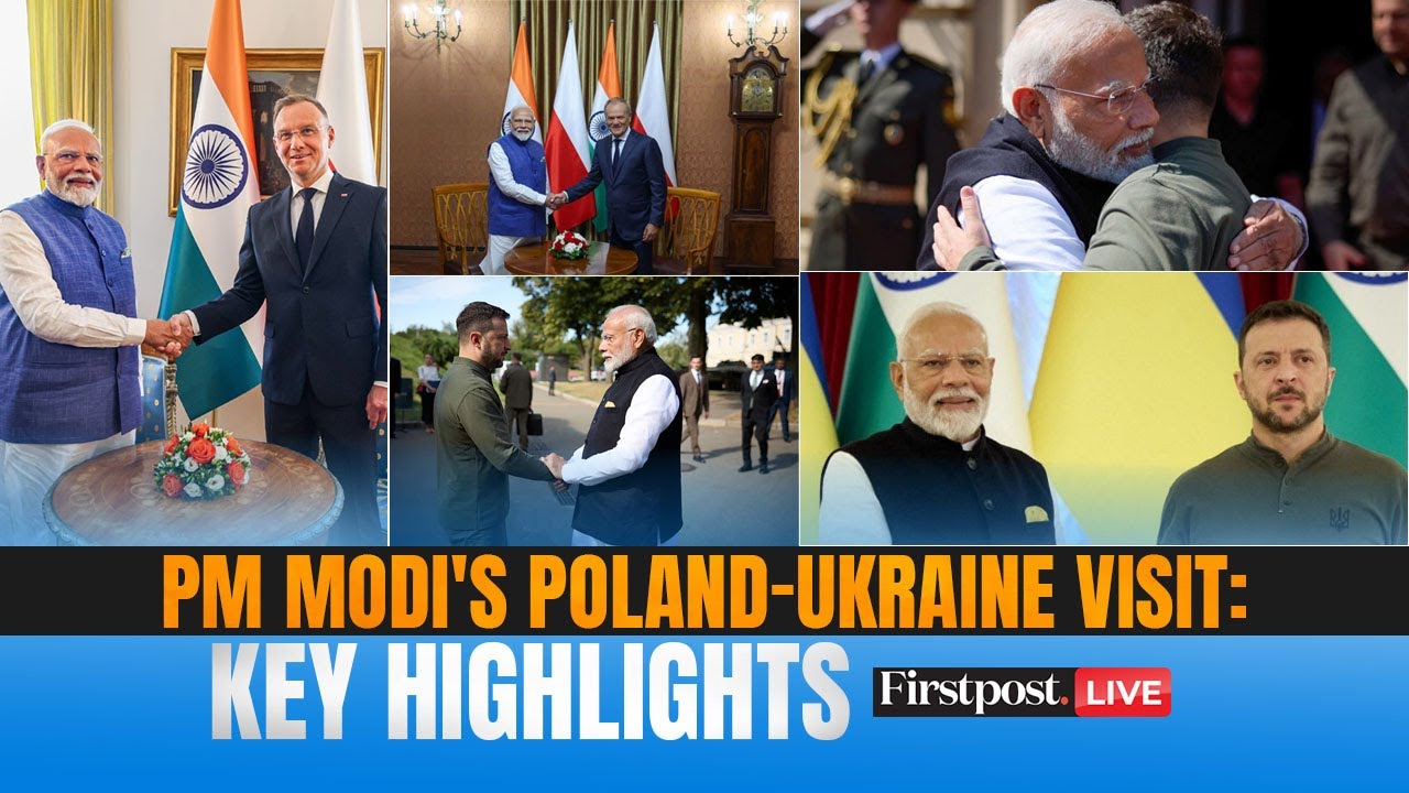 LIVE: Key Highlights from Indian Prime Minister Modi's Two-Nation Visit to Poland and Ukraine