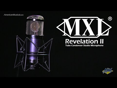 MXL Revelation II Variable Pattern Tube Condenser Studio Microphone - AmericanMusical.com