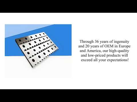 Rod Guillotine Cutting Blades for Cutting Steel Wire Rods