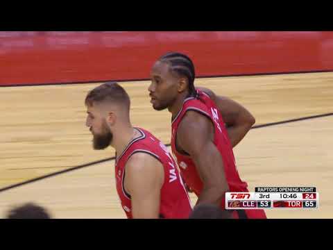 Raptors Highlights: Kawhi Leonard Dunk - October 17, 2018