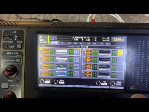 Behringer X32 compact does not automatically save settings for the last session