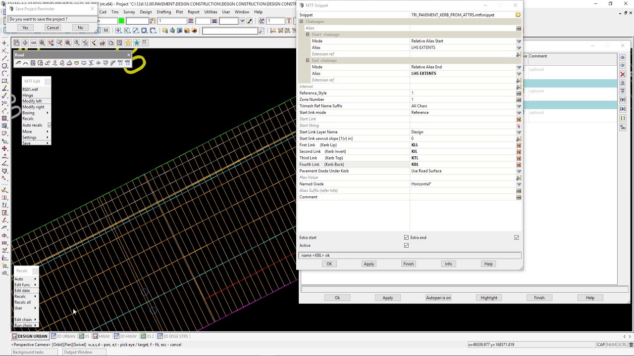 04. Pavement Snippet Attributes - Construction