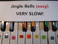 Jingle Bells VERY SLOW Melodie ON Melody OFF Keyboard Casio SA 46 Songbank 07 Speed 02