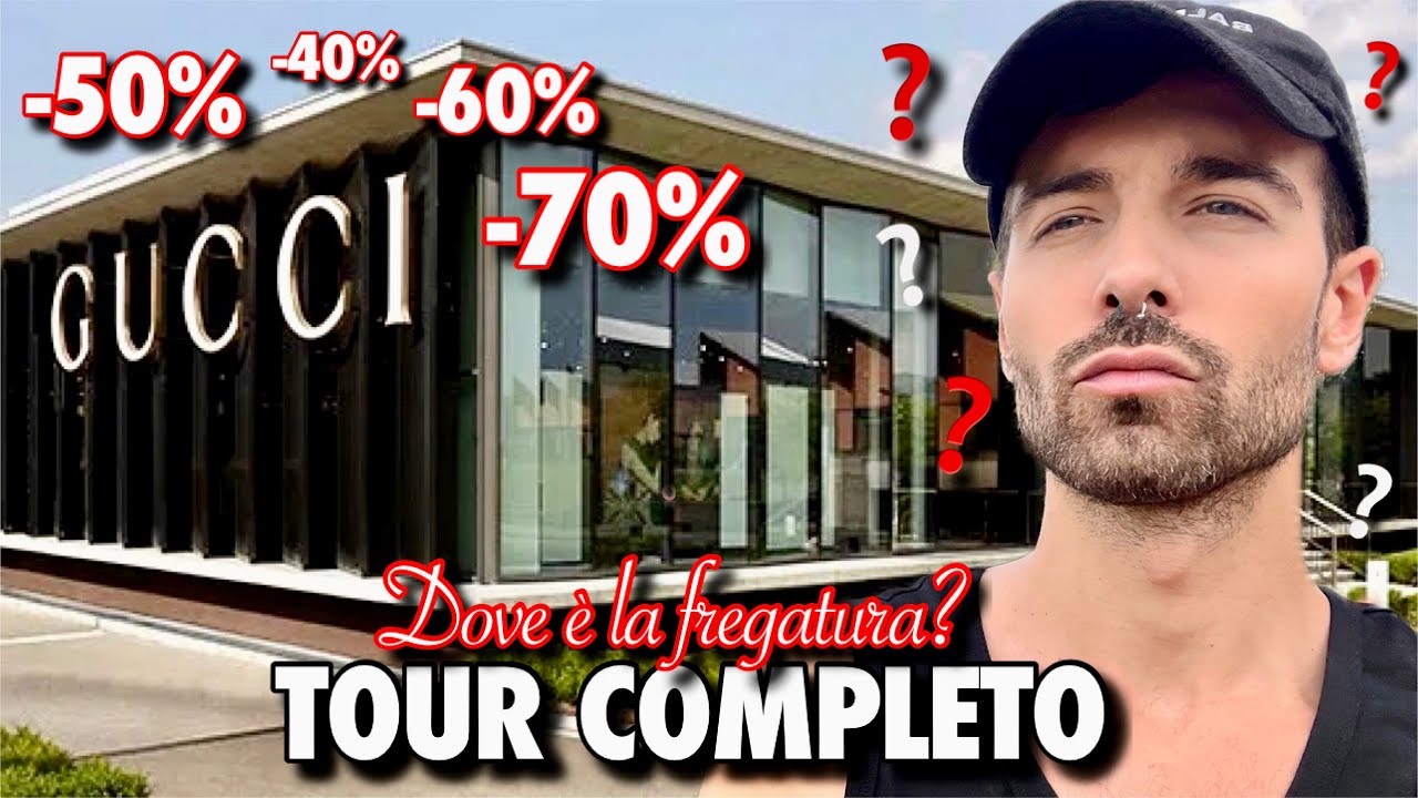 VLOG: IL NEGOZIO OUTLET DI GUCCI PIÙ GRANDE DEL MONDO! ??