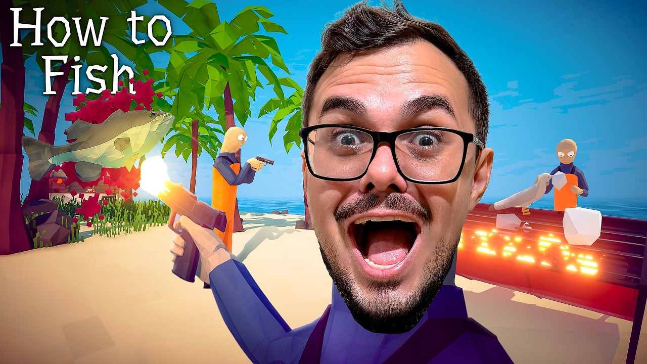 UM JOGO SOBRE PESCAR DE FORMA INUSITADA - How to Fish