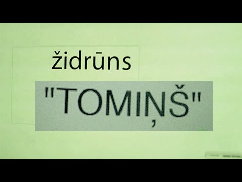 Židrūns - Tomiņš - (official video)