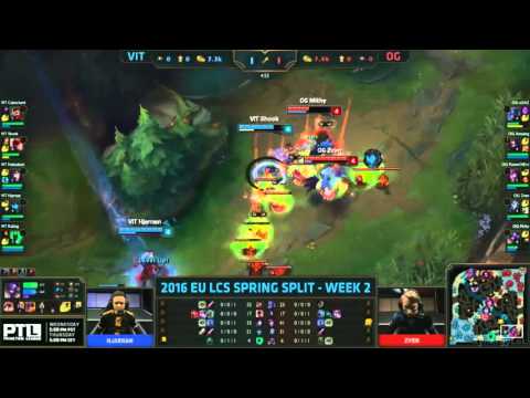 Zven INSANE Kindred Damage vs Vitality - League of Legends