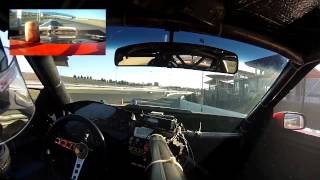 Turn 1 Crash CannonBall Bandits Supra 24 Hours of Lemons Arse Freeze 2013
