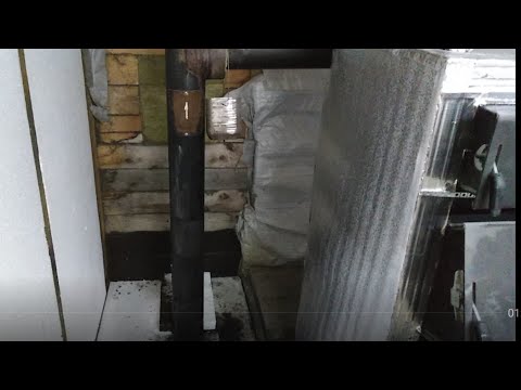 Котел польская жара. Переделка трубы.