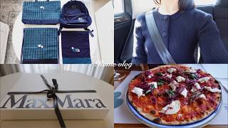 vlog｜海外在住ママの日常｜入園準備、ローマ観光&ランチ｜購入品紹介🧸familiar,MaxMara