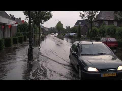Noodweer Nistelrode 10-07-2010