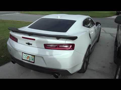 2016 Camaro RS V6 | Secondary Cat Delete - Magnaflow Resonated X Pipe - Borla Atak