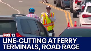 Line-cutting at Washington ferries leads to road rage, new rules | FOX 13 Seattle