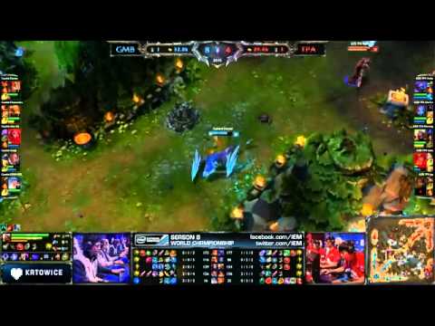 Gambit Gaming vs Taipei Assasins   IEM Katowice WC LOL 2014 Group B Round 2   GMB vs TPA MUST SEE