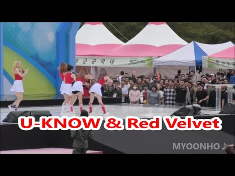 [윤호FANCAM]軍フェス☆ユノ Red Velvet & YUNHO 161002