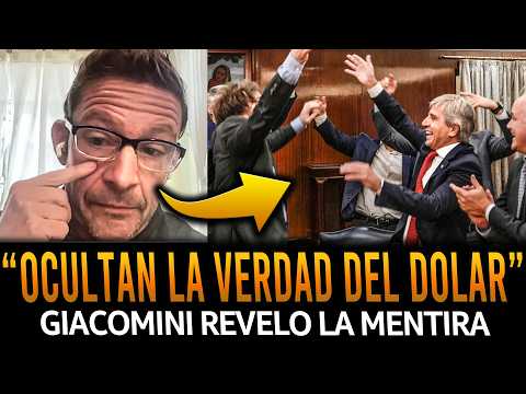 ¡GIACOMINI ALERTÓ sobre LA GRAN MENTIRA de MILEI Y EL CEPO!