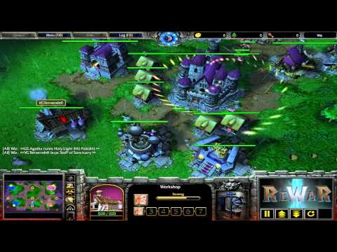 Agatha(HU) vs Infi(HU) - WarCraft 3 gameplay - RN578
