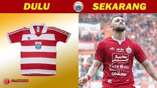 Download lagu COOL...!! Here's Persija's Jersey Throughout the Years (1985 - 2019) #FootballFacts mp3