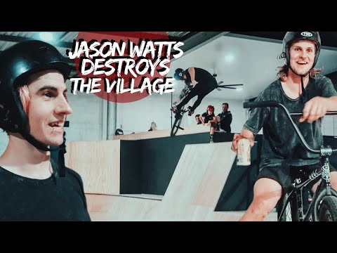 JASON WATTS DESTROYS THE VILLAGE SKATEPARK!