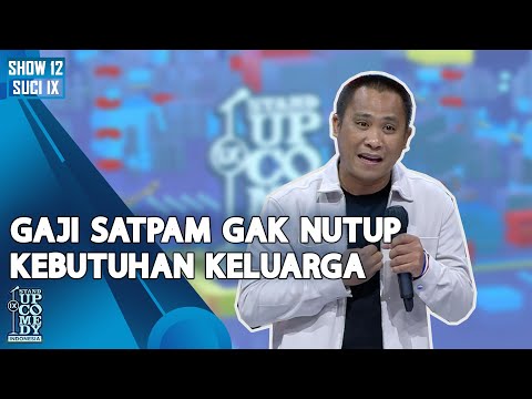 Stand Up Rio Dumatubun: Gaji Satpam Gak Nutup Kebutuhan Keluarga - SHOW 4 BESAR | SUCI IX