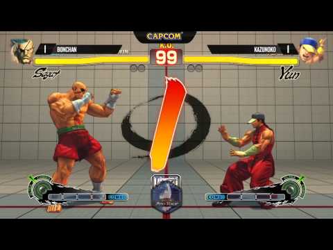 USFIV: Bonchan vs Kazunoko - SEAM2014 - Capcom Pro Tour Top 16