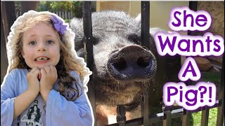 Layla Visits An Animal Rescue