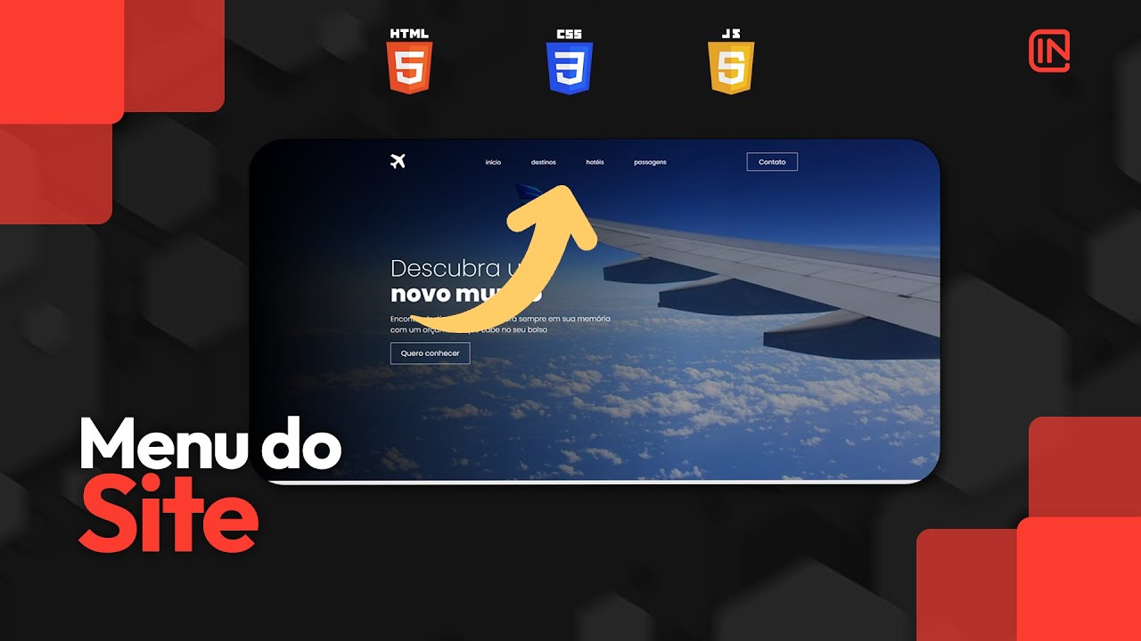 Como criar um Site Responsivo com HTML e CSS pt. 1 - Header (menu) - pt.2