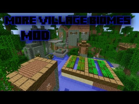 Minecraft Mod Madness: New Village Biomes!