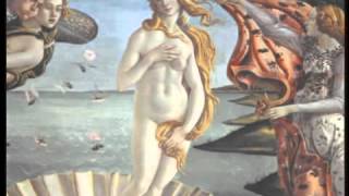 Pinceladas de Arte - Botticelli - O Nascimento de Vênus