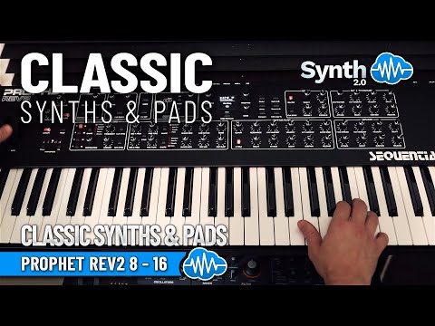 APL019 - Classic Synths & Pads - Sequential Prophet Rev2 ( 30 presets ) - Video Preview 1