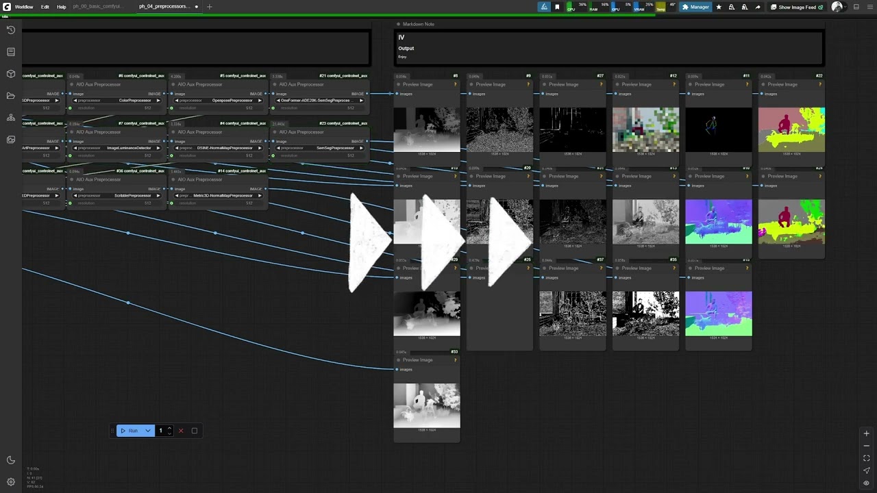BASIC Comfyui Tutorial for Archviz x AI - 07/17 PREPROCESSORS