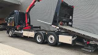 D&eacute;panneuse Volvo FM 460 6x2 Omar S8.2000-21 3 Tons Hubbrille Palfinger PK 19.001 | Image 4 - Autoline