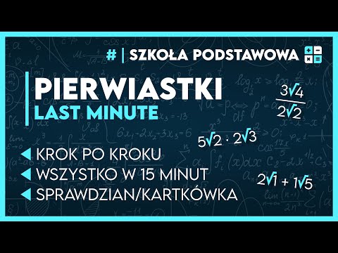 PIERWIASTKI - LAST MINUTE ✅️ | Matematyka Szkoła Podstawowa 2️⃣0️⃣2️⃣6️⃣