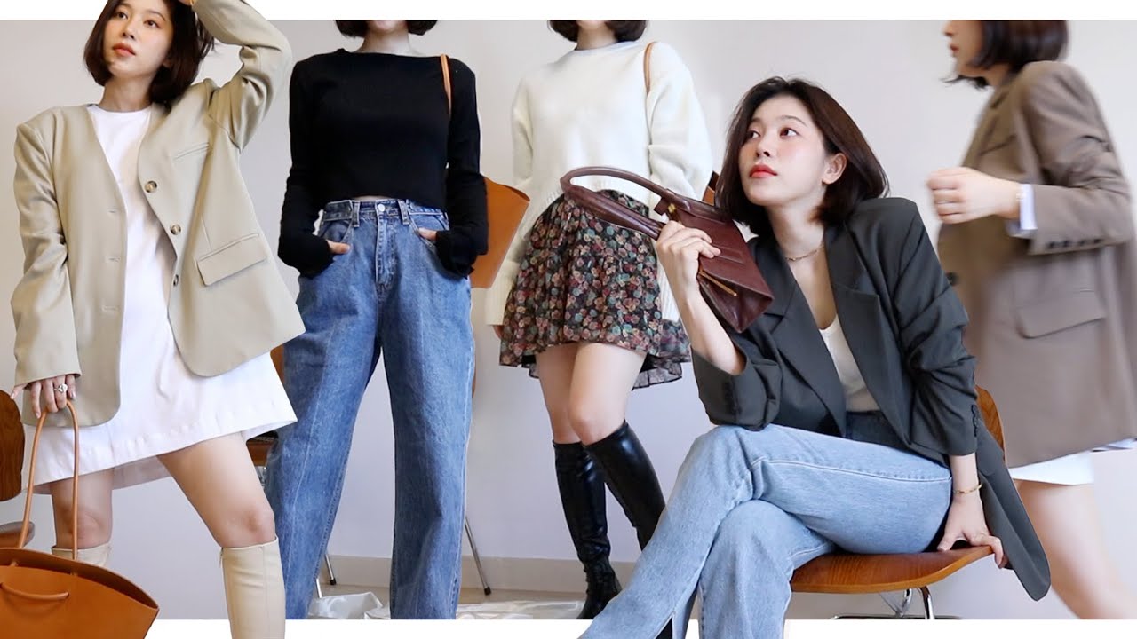 (sub) Fall Fashion Lookbook 꾸안꾸 가을옷 같이 입을래?👢(ft.친구모드) | dear.jerry thumnail