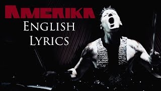 RAMMSTEIN &quot;Amerika&quot; English Lyrics HD