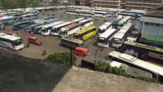 preview picture of video 'Sekeliling area pembangunan Plaza Terminal Bekasi'