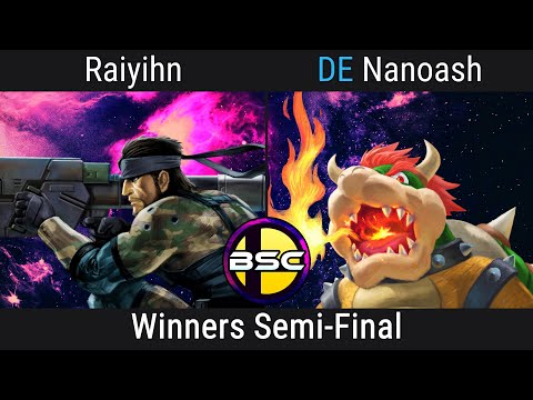 Raiyihn (Snake) VS DE | Nanoash (Bowser) | A.R.CADE Series #45 - Winners Semis