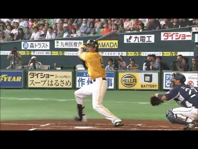 【1回裏】ライオンズ・秋山が打てば俺も打つ!! ホークス・柳田先制タイムリー!! 2015/7/1 H-L