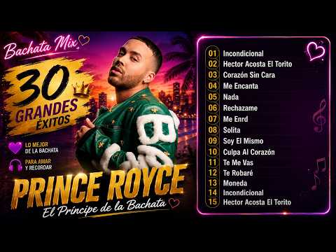 Prince Royce Grandes Éxitos 🎶 Bachata Romantica Mix 2026 - Mejores Éxitos de Prince Royce