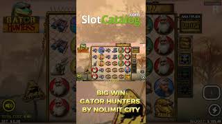 Gator Hunters slot Big Win#videoslots #slot #games #bigwin #videogames #gaming #igaming #video #win