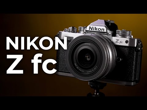 Nikon Z fc: A Retro-Style Mirrorless Digital Camera! | First Look